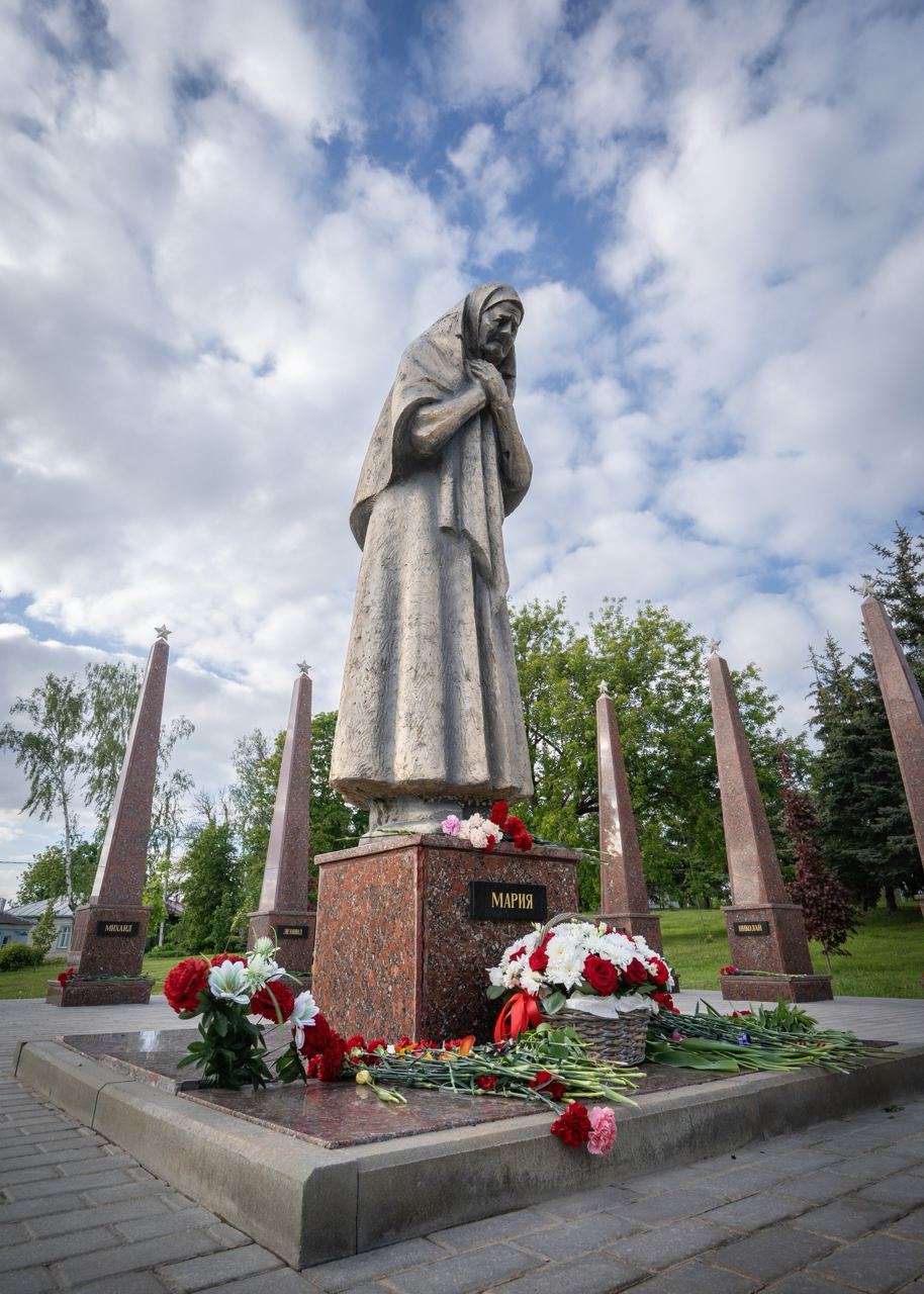 Сквер Победы в Задонске