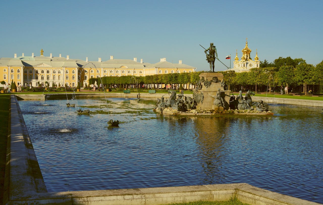 Верхний парк Петергофа