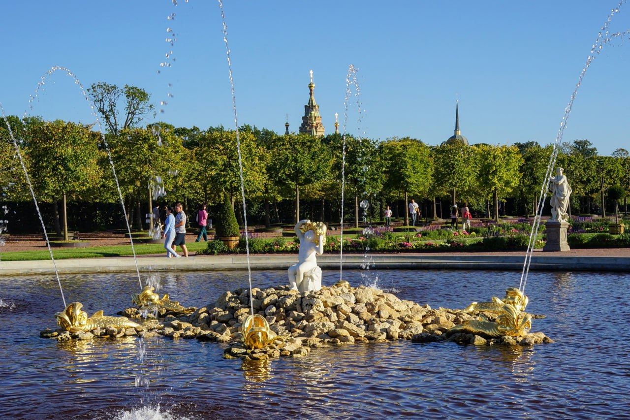 Верхний парк Петергофа