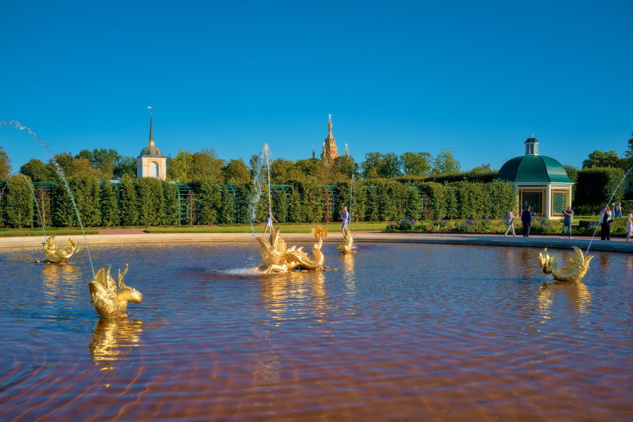 Верхний парк Петергофа