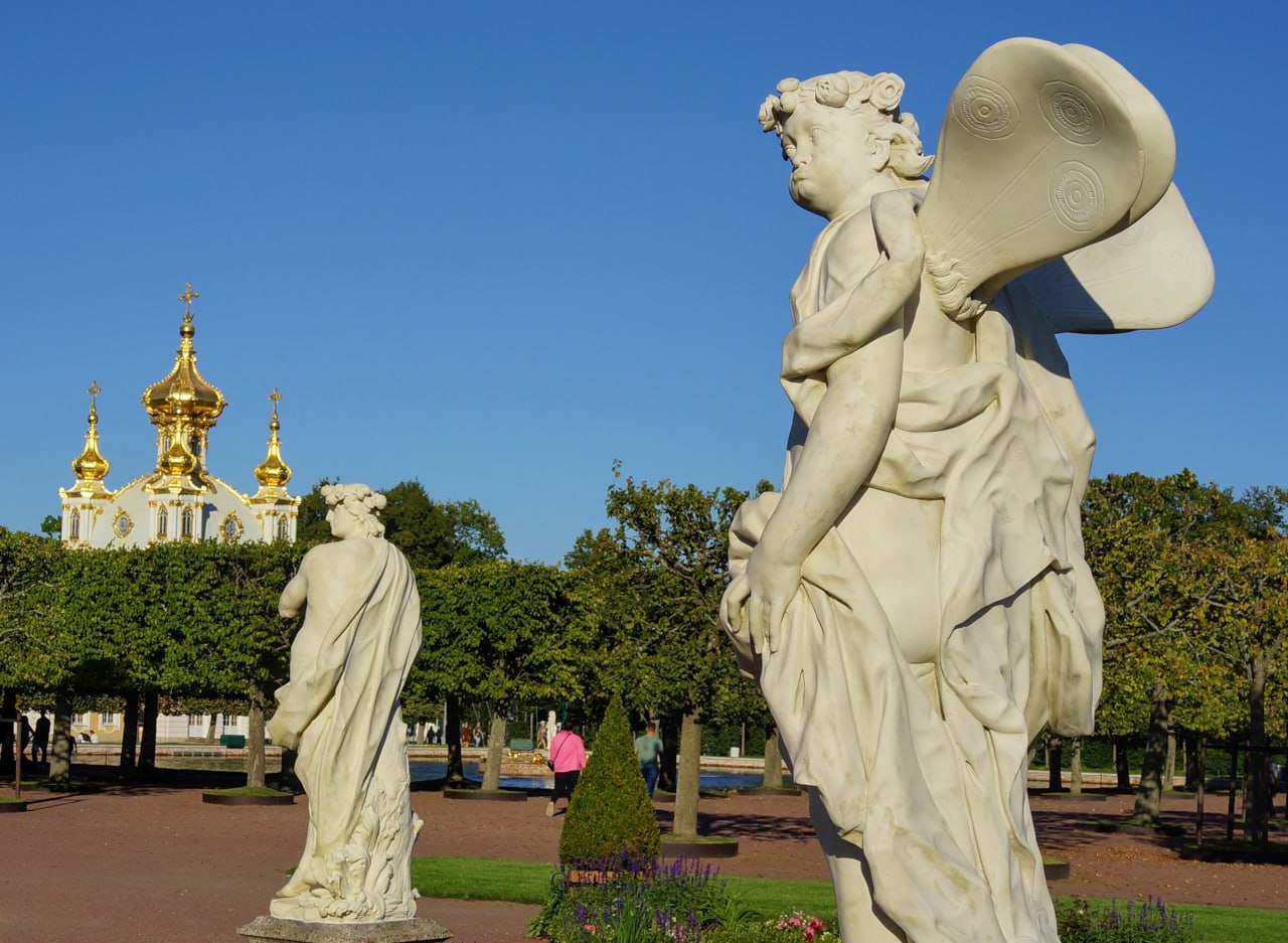 Верхний парк Петергофа