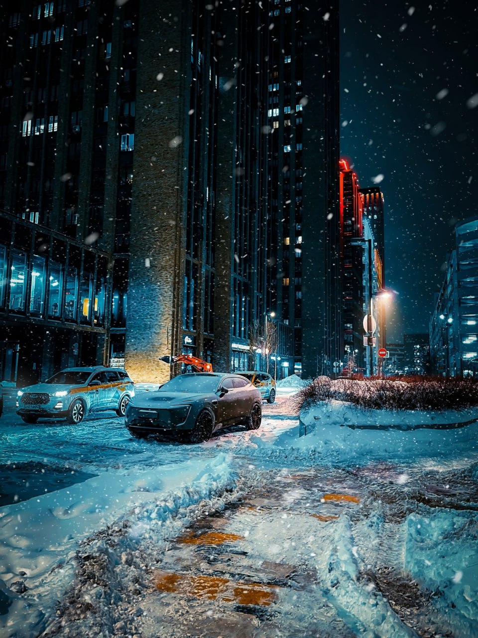 Ночная Москва