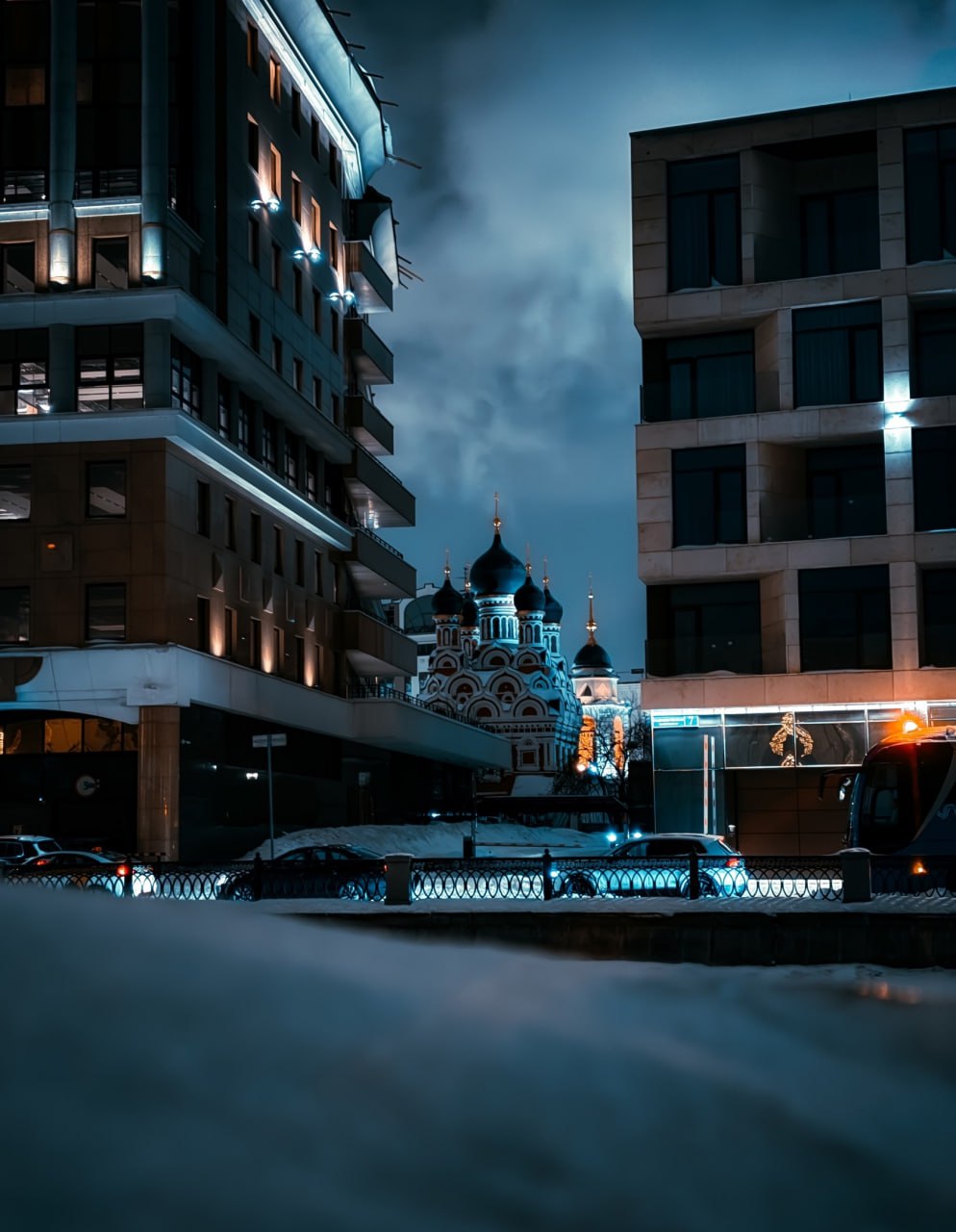 Ночная Москва