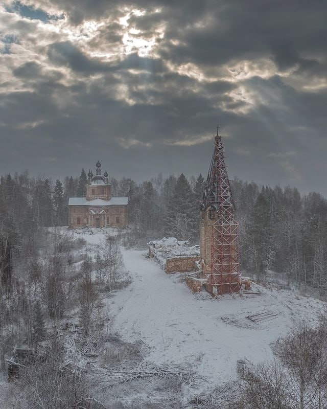 Храмовый комплекс погоста Высоко