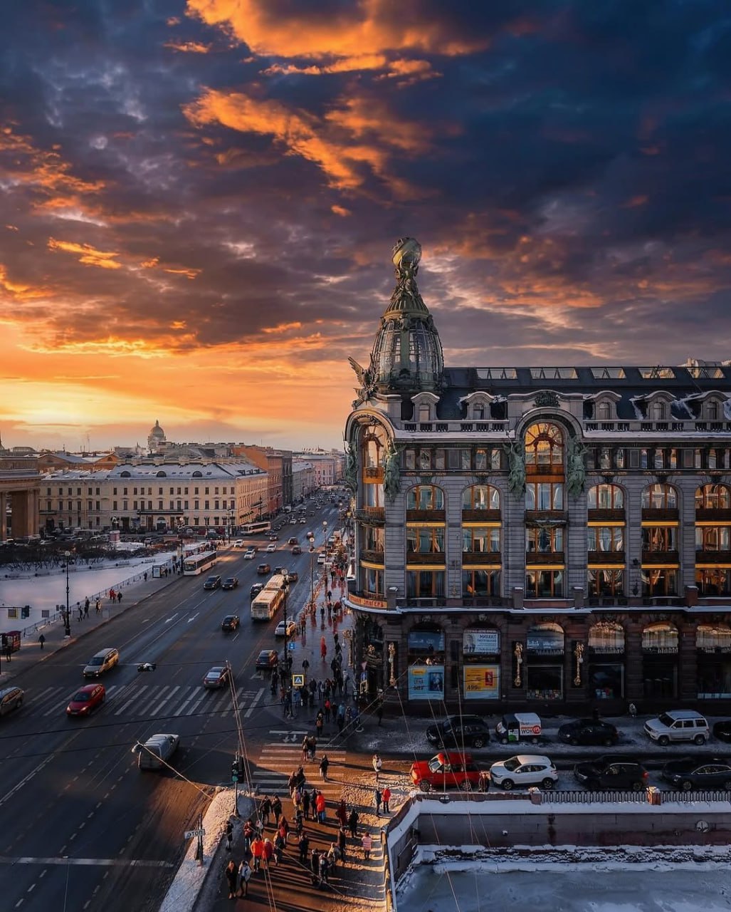 Санкт-Петербург сверху