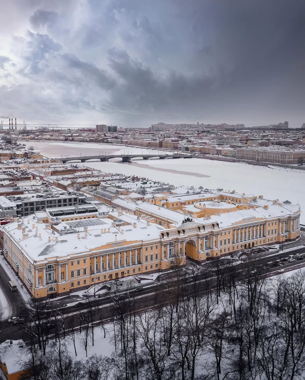 Санкт-Петербург сверху