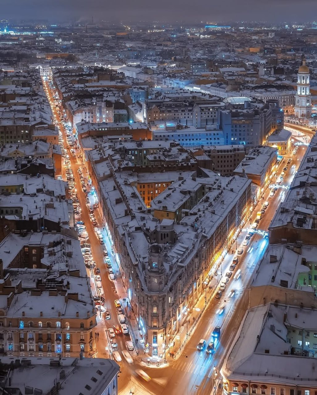 Санкт-Петербург сверху