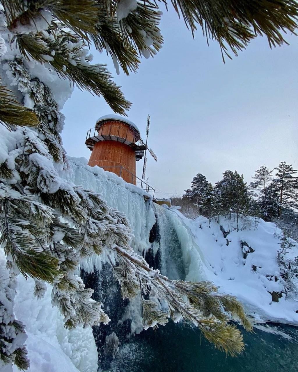 Карпысакский водопад
