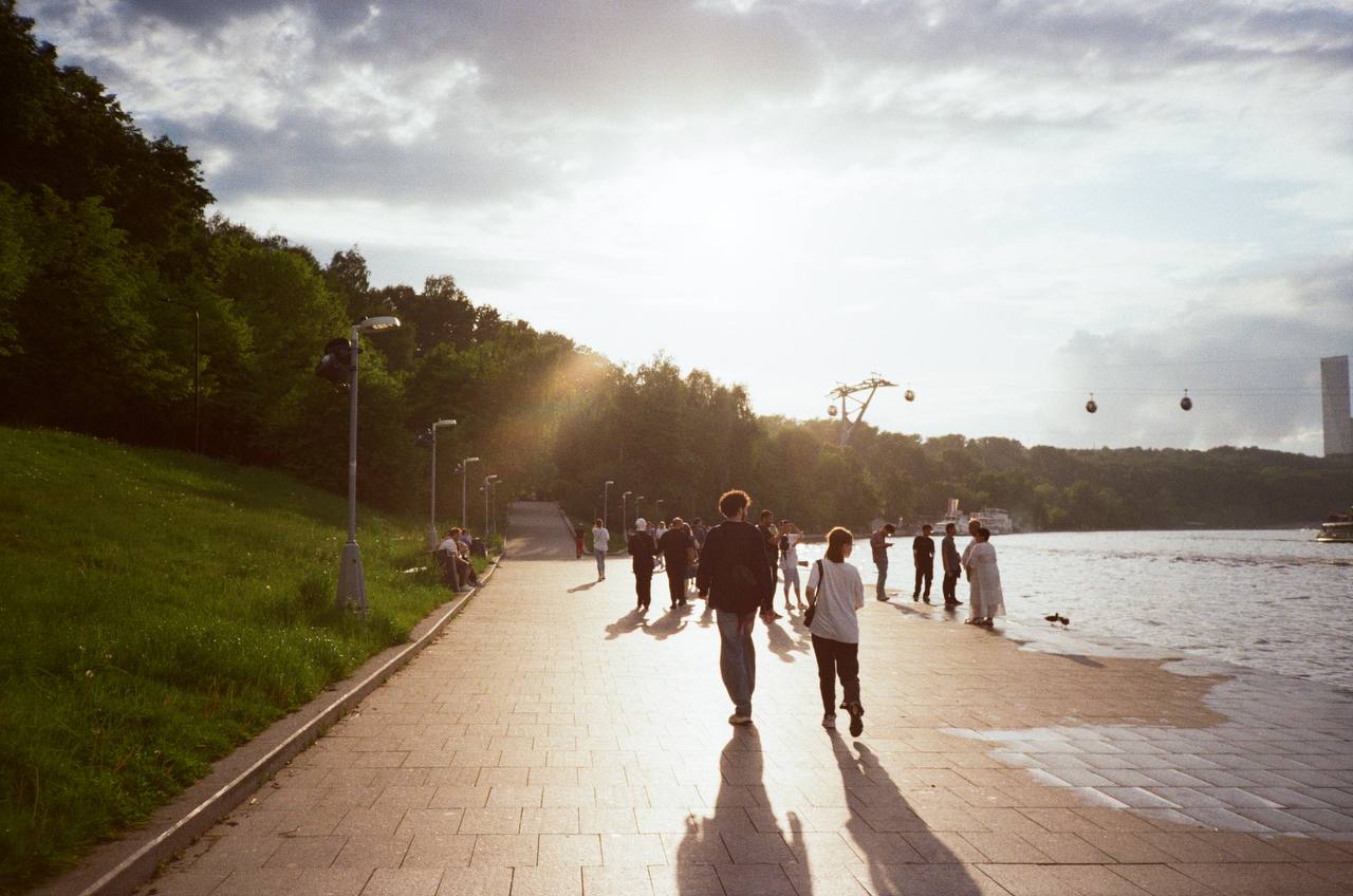 Москва, плёночная фотография