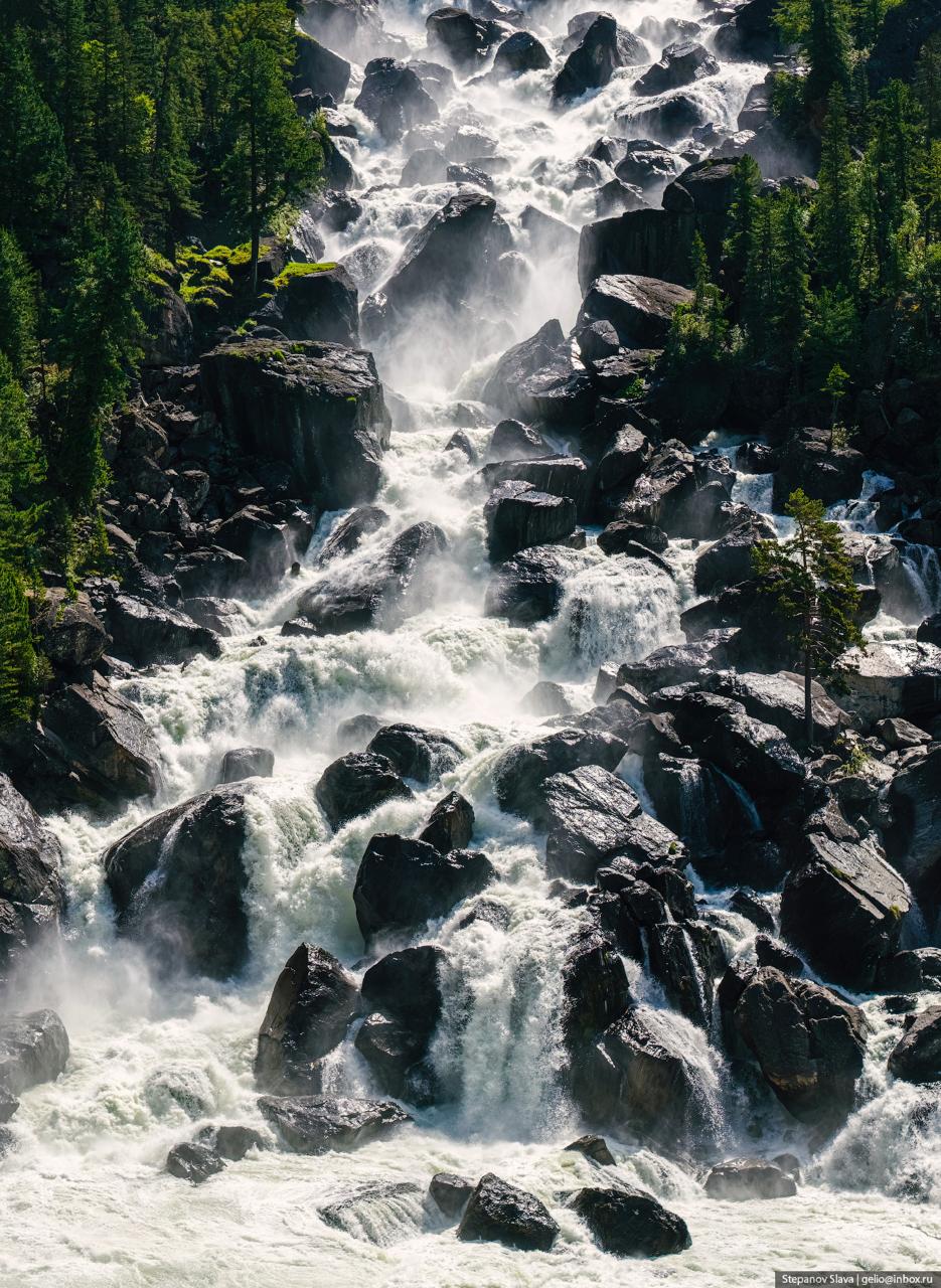 Водопад Учар