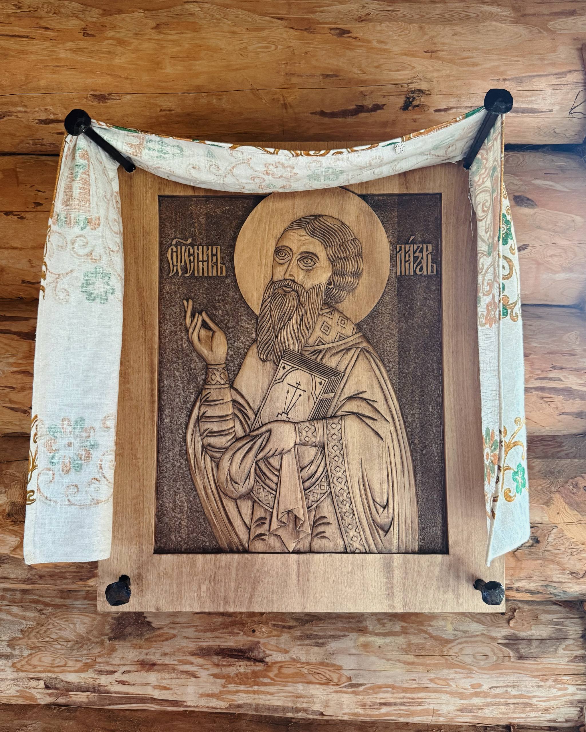 Крест на месте казни Аввакума