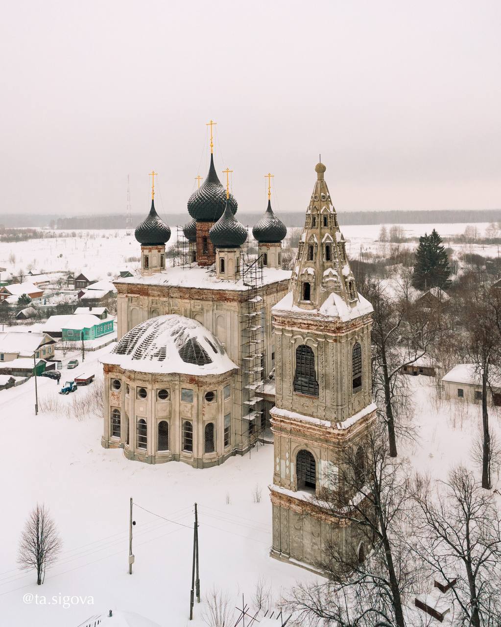 Троицкая церковь, Нижний Ландех